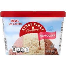 Stoneridge Creamery Ice Cream, Neapolitan