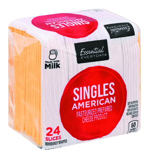Essential Everyday Cheese Slices, American, Deli Style