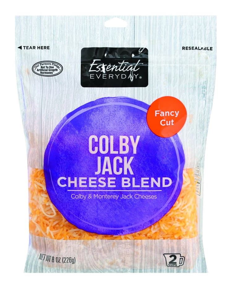 Essential Everyday Cheese Blend, Colby Jack, Classic Cut