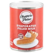 Shoppers Value Evaporated Milk