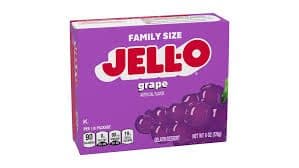 Jell-O Gelatin Dessert, Grape