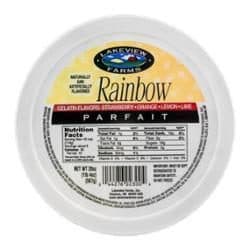 Lakeview Farms Parfait, Rainbow