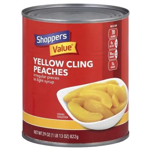 Shoppers  Value Irregular Peaches