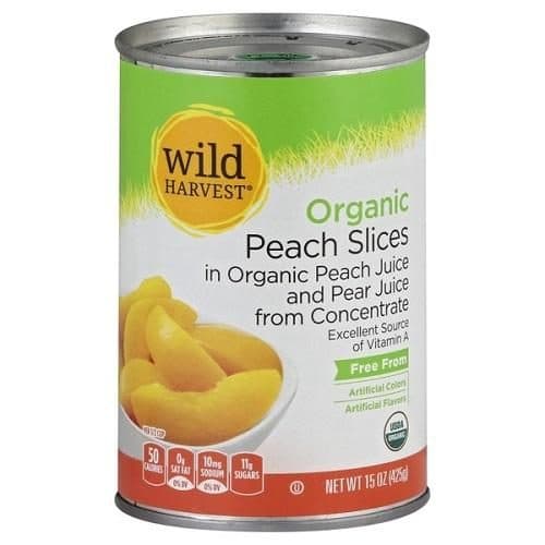 Wild Harvest Organic Sliced Peaches