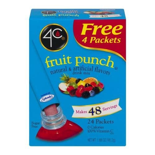  Foods Drink Mix Stix Fruit Punch
