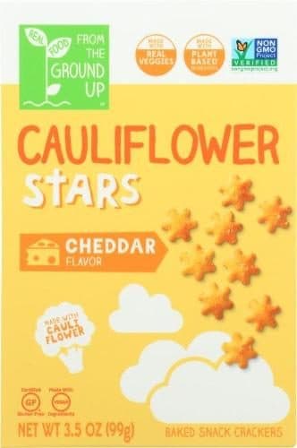 From The Ground Up Cheddar Cauliflower Star