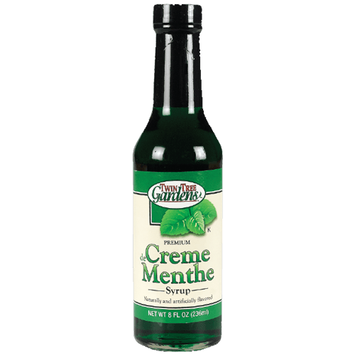 Twin Tree Gardens Creme De Menthe Syrup