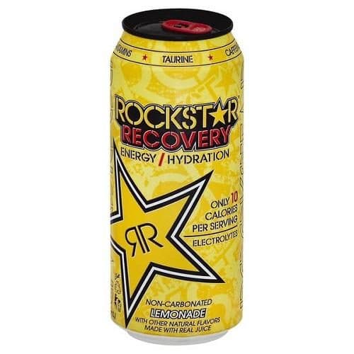 4- Cans Rockstar Recovery Energy Drink