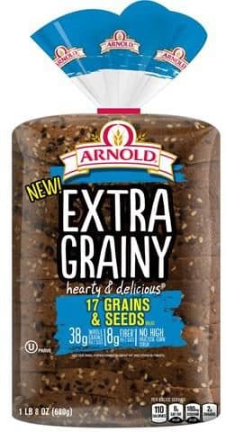 Arnolds Whole Grain 17 Grains & Seeds Bread