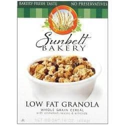 Sunbelt Bakery Lowfat Granola Cereal
