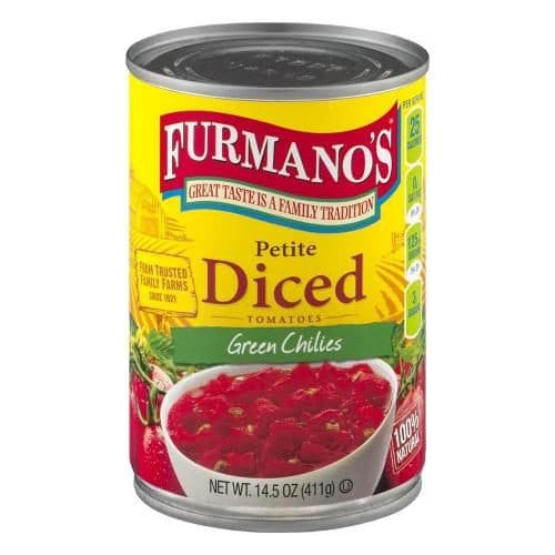 Furmano'S Green Chile Diced Tomatoes