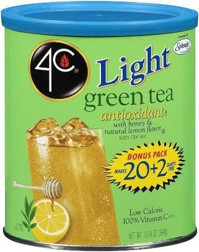 4-C Light Green Iced Tea Mix
