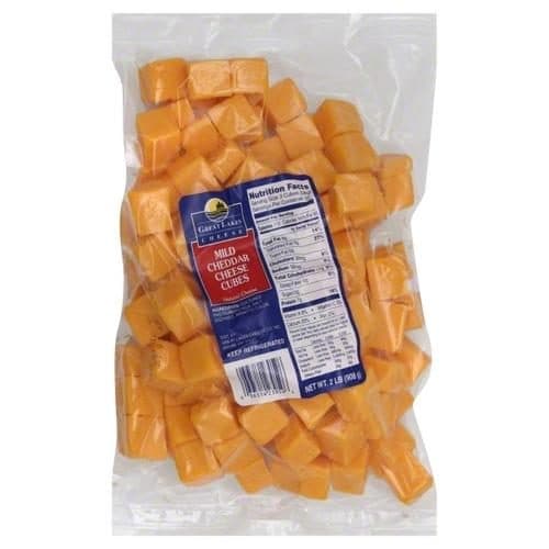 Great Lakes Cheese Cheese Cubes, Mild Cheddar