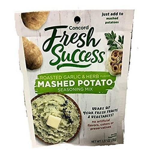 Concord Foods Mashed Potato Roasted Garlic & Herb