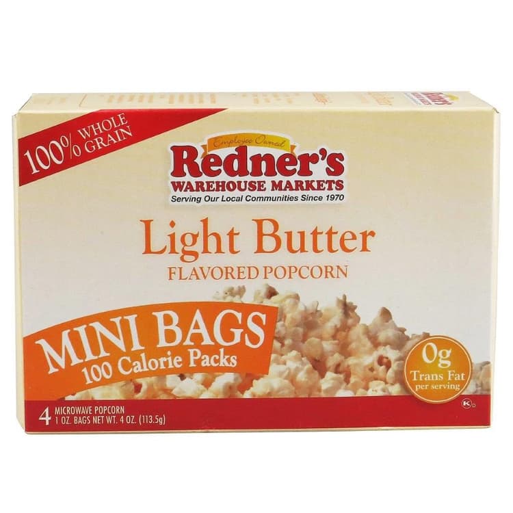 Redner'S Mini Lt Butter Microwave Popcorn