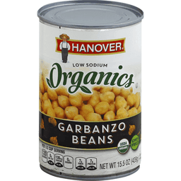 Hanover Low Sodium Garbanzo Beans Organic