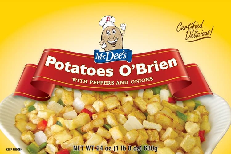 Mr. Dee'S Potatoes O'Brien, With Peppers & Onions