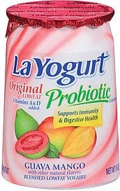 La Yogurt Low Fat Original Guava Mango Yogurt