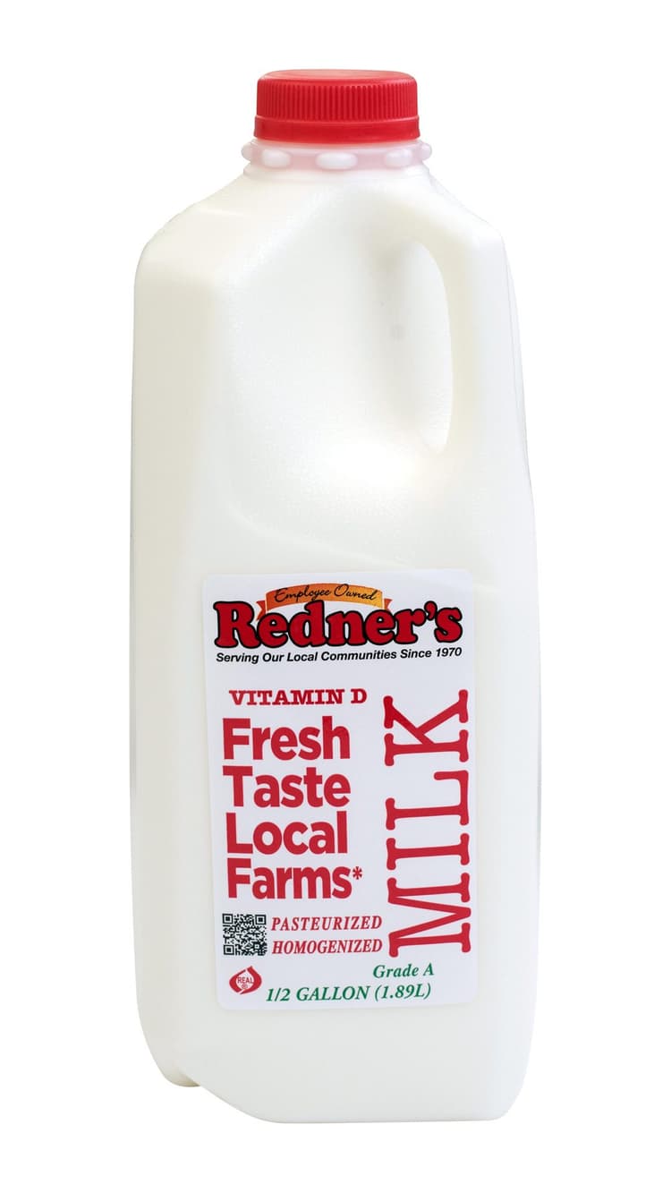 Redners Markets .5 Gallon Whole Milk