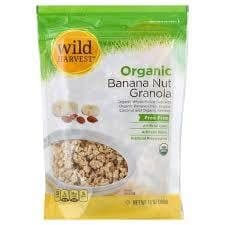 Wild Harvest Granola Banana Nut Organic