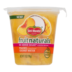 Fruit Naturals Peach In Coconut Water