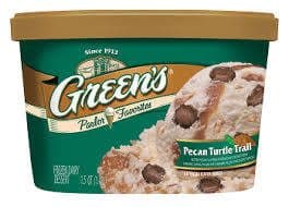 Greens Pecan Turtle Trail Ice Cream