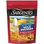 Sargento Shredded Reduced Fat Mild Natural Cheddar Cheese