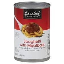 Ee Pasta Spaghetti With Meatballs