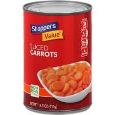 Sliced Carrots