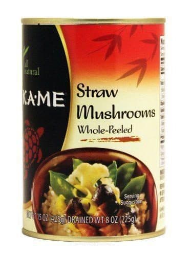Ka-Me Straw Mushrooms Whole-Peeled