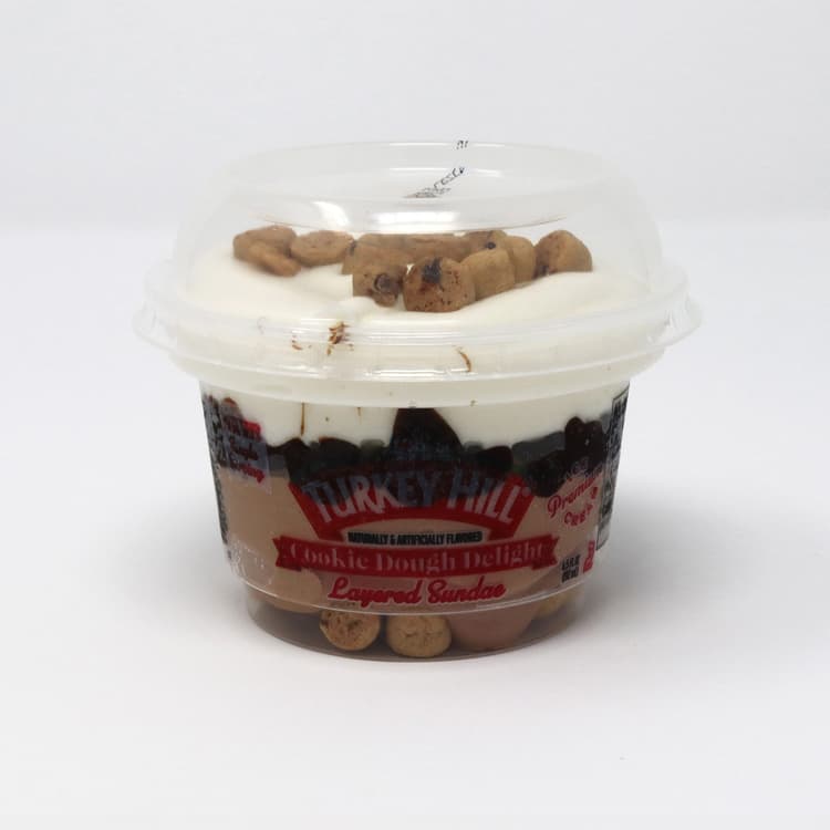 Turkey Hill Cookie Dough Delight Layered Sundae