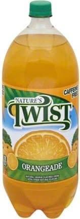Natures Twist Orangeade, Caffeine Free