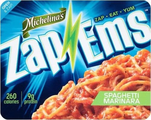 Michelina'S Zap'Ems Spaghetti Marinara