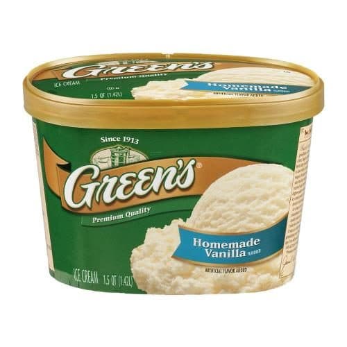 Greens Homemade Vanilla Ice Cream