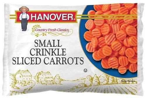 Hanover, Country Fresh Classics - Sliced Carrots, Small Crinkle