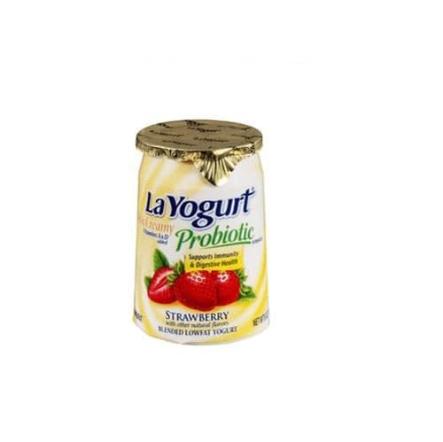 La Yogurt Strawberry Custard
