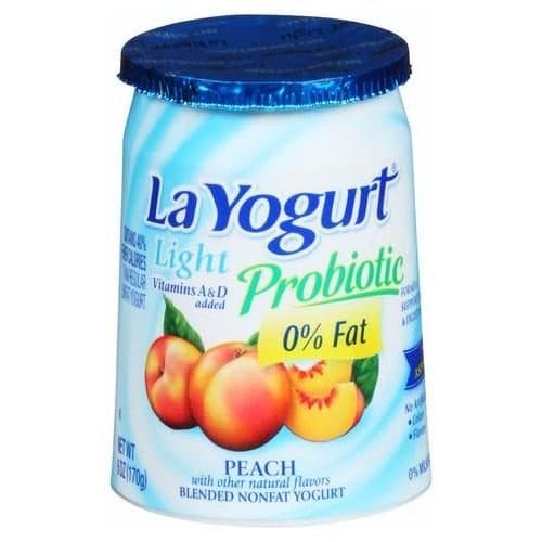 La Yogurt Light Probiotic Peach