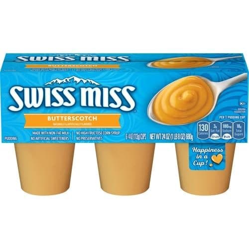 Swiss Miss Butterscotch Pudding