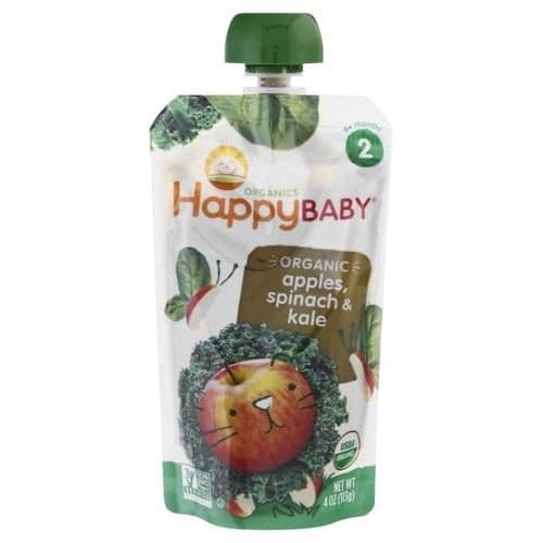 Happy Baby Simple Combos Apple Spinach & Kale