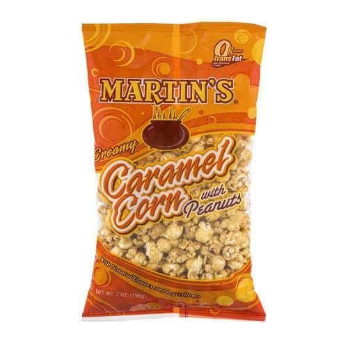 Martins Dittos Caramel Corn W/Peanuts