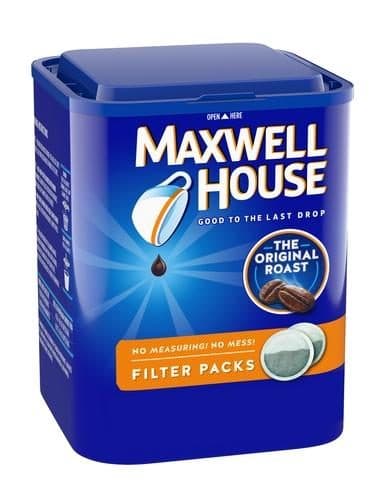 Maxwell House Filter Packs