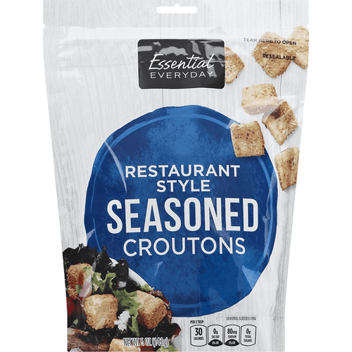 Essential Everyday Croutons, Seasoned, Restaurant Style