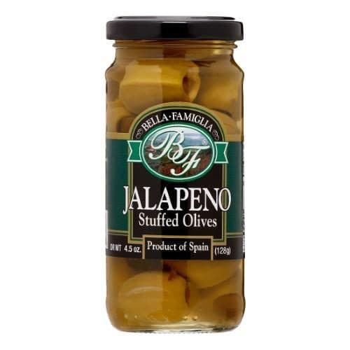 Bella Famiglia Jalapeno Stuffed Queen Olives