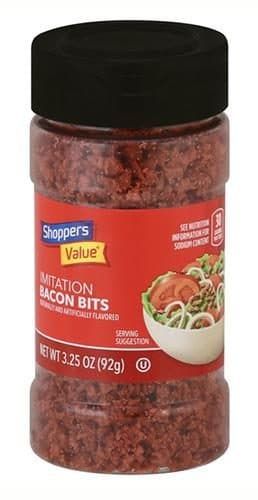 Shoppers Value Bacon Bits, Imitation