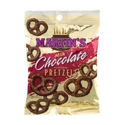 Martins Chocolate Flavored Pretzels
