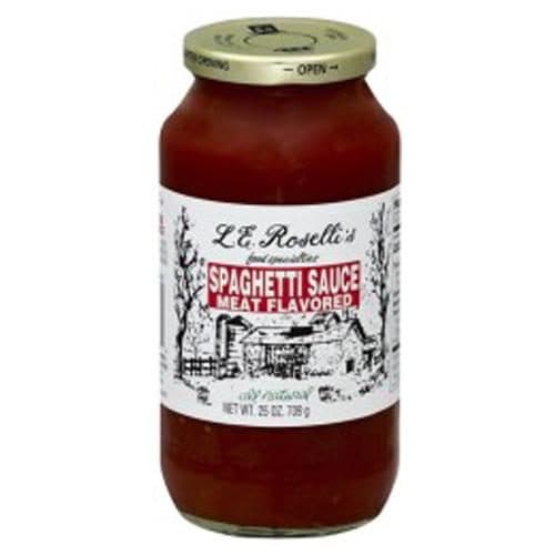 Rosellis Pasta Sauce Meat Flavored