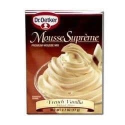 Dr. Oetker Mousse Mix, Premium, French Vanilla