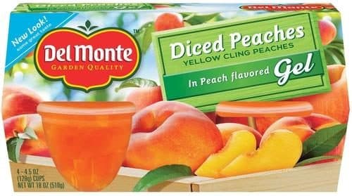 Del Monte Diced Peaches