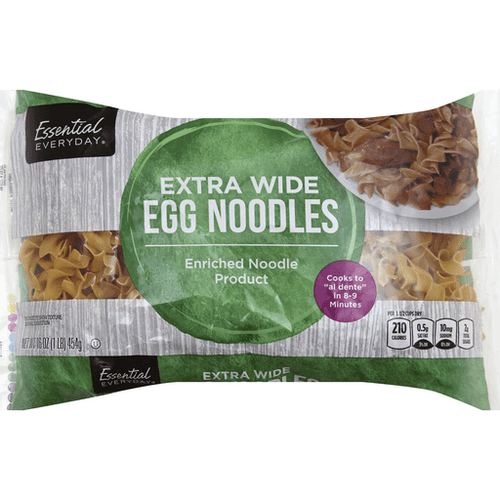 Essential Everyday Extra Wide Egg Noodles