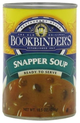 Bookbinders Snapper Soup